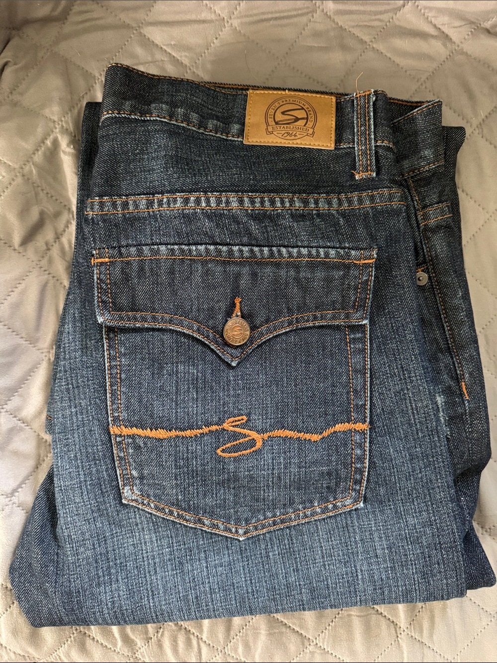 Seven7 "SM74 Relaxed Flap" Men's Jeans